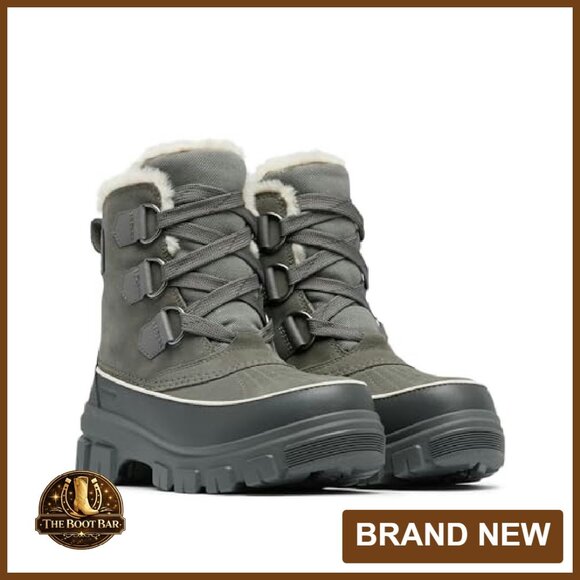 Waterproof Snow Boots Women's Size 7.5 200g Insulation Winterproof - Picture 4 of 8